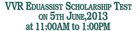 VVR Scholarship Programme