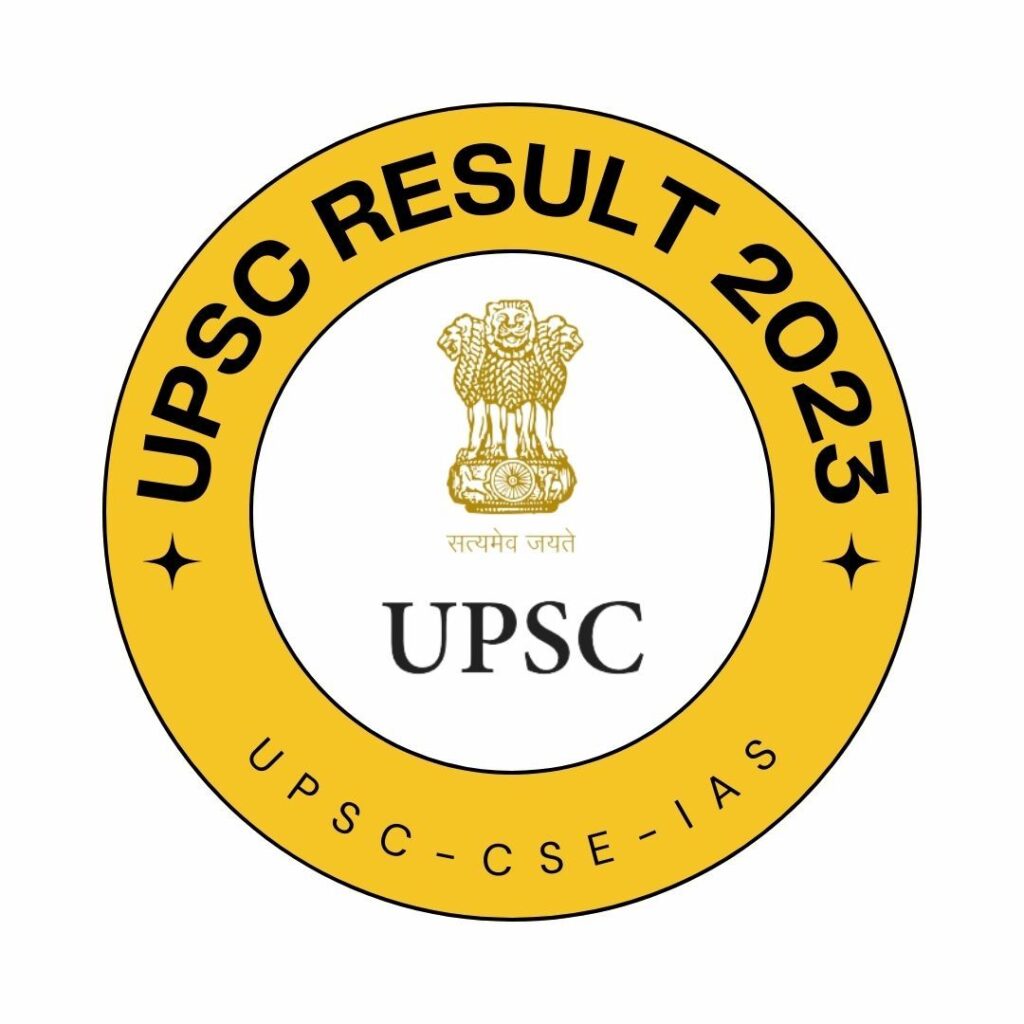 upsc final result 2023